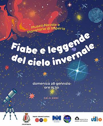 Fiabe e leggende del cielo invernale , spettacolo per bambini
